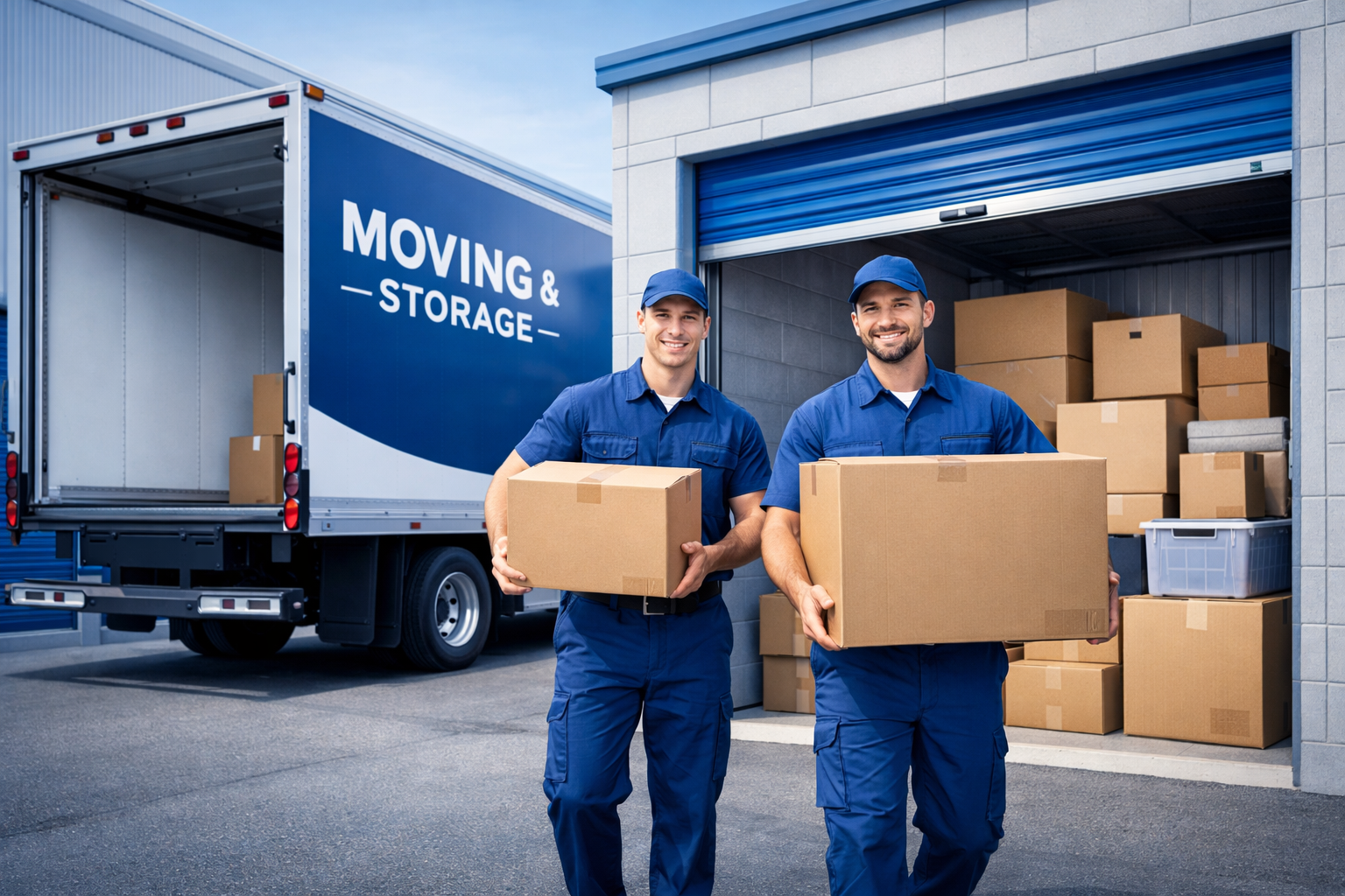 Umzugsservice mit Lagerlösung