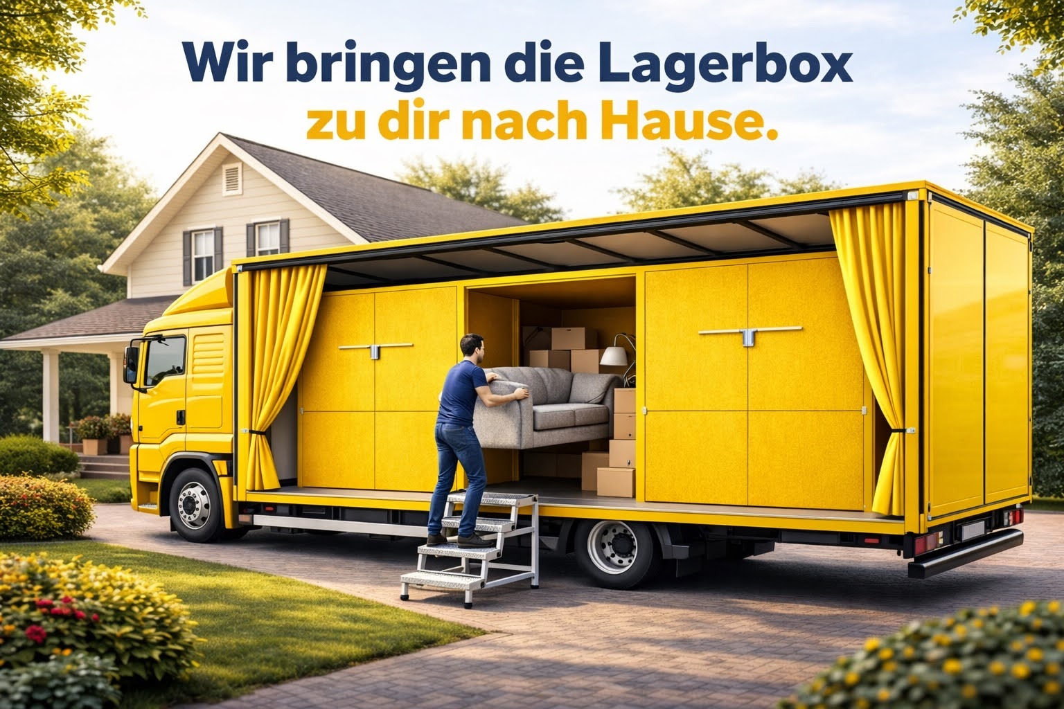 Die Lagerbox die zu dir kommt. 