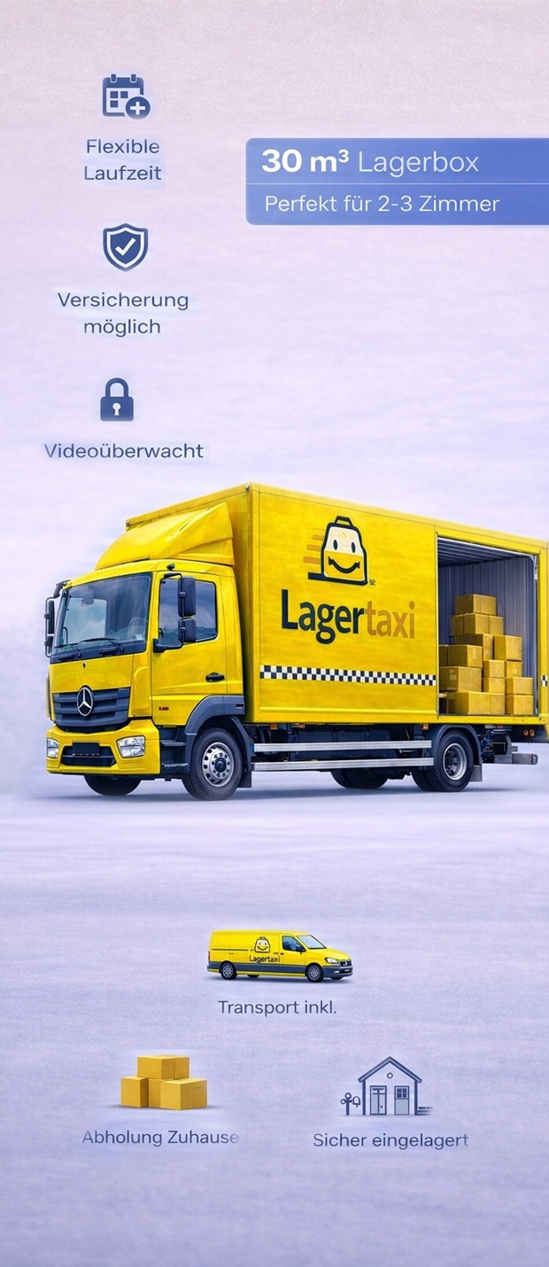 Einfach und bequem einlagern